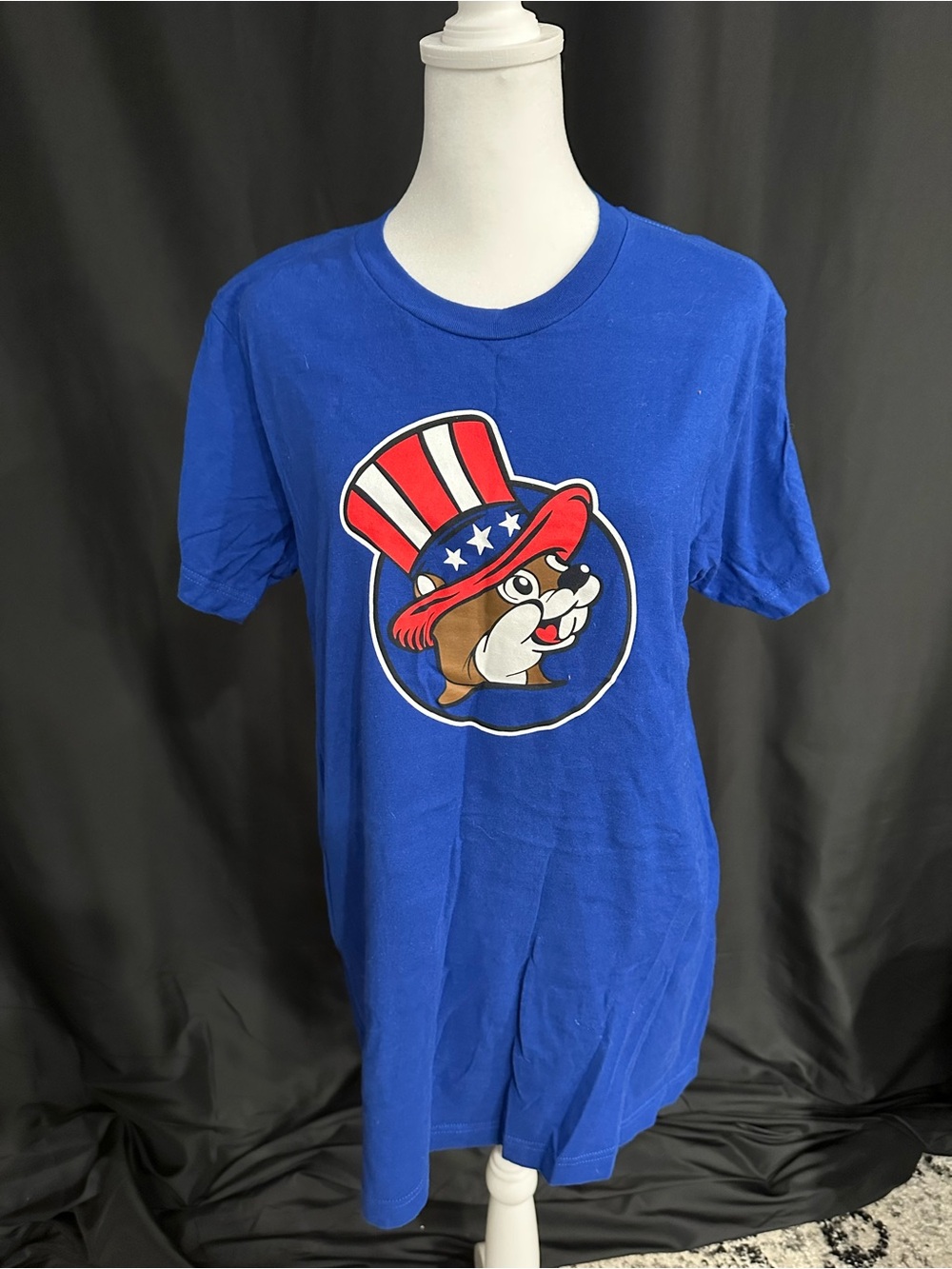 Buc-ee's Logo Navy Graphic Tee